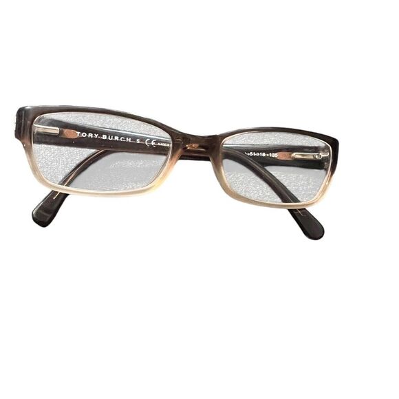 Tory Burch Accessories - Pre-owned Tory Burch  Brown Tortoise Brown Eyeglass Frame 51-18-135